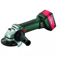 Аккумуляторная УШМ Metabo W 18 LTX 125 3.0Ah x2 (602174500), 125 мм