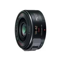 Объектив Panasonic 14-42mm f/3.5-5.6 Aspherical Power O.I.S. Lumix G X Vario (H-PS14042), черный