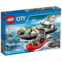 Конструктор LEGO City 60129 Полицейский патрульный катер