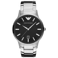 Наручные часы EMPORIO ARMANI Renato AR2457, черный, серебряный