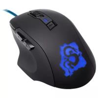 Игровая мышь OKLICK 725G DRAGON Gaming Optical Mouse Black-Blue USB