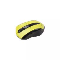 Беспроводная мышь Intro MW207 mouse Wireless Black-Yellow USB