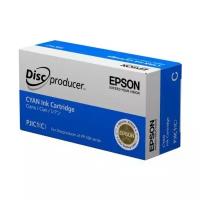 Картридж Epson C13S020447, 1000 стр, голубой