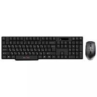 Комплект OKLICK 200 M Wireless Keyboard & Optical Mouse Black USB