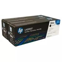 Комплект картриджей HP CC530AD, черный