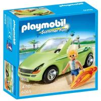 Набор с элементами конструктора Playmobil Summer Fun 6069 Родстер для серфингиста