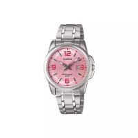 Наручные часы CASIO Standard LTP-1314D-5A, серебряный, розовый