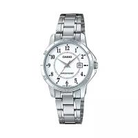 Наручные часы CASIO Standard LTP-V004D-7B, серебряный, белый