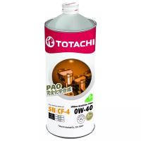 Синтетическое моторное масло TOTACHI Ultima Ecodrive PAO 0W-40