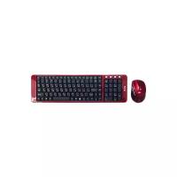 Комплект Dialog KMRLK-0318U Red USB