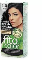 Fito косметик Fitocolor стойкая крем-краска для волос, 1.0 черный, 115 мл