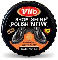 Крем-краска для обуви VILO SHOE POLISH В шайбе (25 ml) black