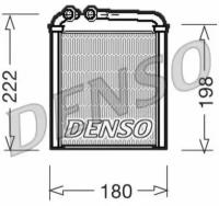 Радиатор отопителя SKODA: OCTAVIA (1Z3) 1.4/1.6/1.6 FSI/1.9 TDI/2.0 FSI/2.0 RS/2.0 TDI/2.0 TDI 16V/2.0 TDI RS 04 -, OCTAVIA Combi (1Z5) 1.4/1.6/1.6 DENSO DRR32005