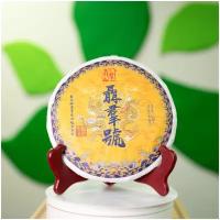Китайский чай Пуэр шу Большие снежные горы 200 гр / 2022 г / прессованный листовой блин