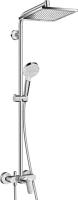 Душевая система Hansgrohe Crometta E 240 1jet Showerpipe 27284000