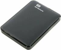 Внешний диск HDD 2.5'' Western Digital WDBUZG0010BBK-EESN 1TB Elements USB 3.0 черный