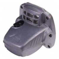 Корпус редуктора для ушм Makita 9554HN, 9554NB, 9555HN, 9555NB, 9557HN, 9557NB, 9558HN, 9558NB в сборе кнопкой стопора (оригинал) 141469-0