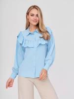 Блуза Cosagach, размер 52, голубой