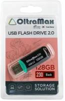 USB Flash Drive 128Gb - OltraMax 230 Black 2.0 OM-128GB-230-Black