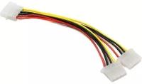 Переходник питания Orient C397 Molex штекер на 2 Molex гнезда разветвитель, кабель - 15см