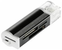 Устройство чтения карт памяти USB2.0 Buro BU-CR-3101 черный