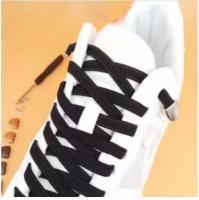 Шнурки эластичные с фиксатором/шнурки эластичные/белые шнурки/черные шнурки/эластичные шнурки для обуви