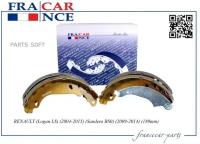 FRANCECAR FCR210333 +Колодки торм. зад. барабанные FranceCar (FCR210333) 180мм. Logan Symbol