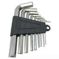 Ключи шестигранные 1.5-10 мм, набор 9 шт