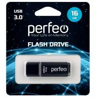 USB флешка Perfeo USB 3.0 16GB C12 Black