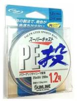 Sunline, Шнур PE Nage, 200м, 0.148мм, 5.8кг, 0.8