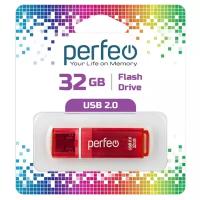 USB флешка Perfeo USB 32GB C13 Red