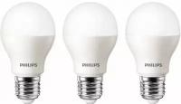 Лампа светодиодная E27/3000/09 (PHILIPS ESS LEDBulb 3шт)