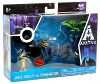 Набор фигурок Аватар Avatar movie Jake vs Thanator 6 см MF16376