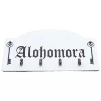 Ключница настенная для дома Riform "Alohomora", 4 крючка, 265х140х6мм