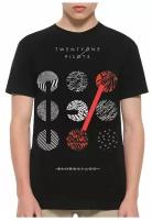 Футболка DreamShirts Studio Twenty One Pilots - Blurryface Мужская Черная 2XL