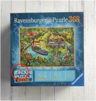 Ravensburger Пазл-квест Путешествие по джунглям 3, 368 деталей, 12934