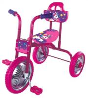 Велосипед Moby Kids Лунатики розовый 641334