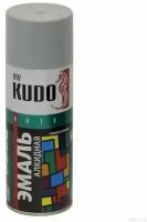 Эмаль универсальная (светло-серая) KUDO 520мл. KU-1017 KUDO KU-1017 | цена за 1 шт