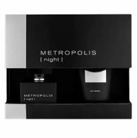 Parfums Genty Мужской Metropolis Night Набор: парфюмированная вода (edp) 100мл, шампунь 140 мл