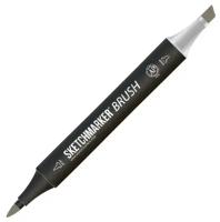 SketchMarker Маркер Brush, GG4 gray green 4, 1 шт