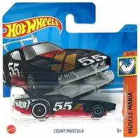 Машинка Hot Wheels коллекционная (оригинал) COUNT MUSCULA черный HKJ51