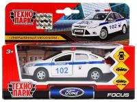 Машинка Ford Focus Полиция 12 см - Технопарк [SB-16-45-P(W)-WB]