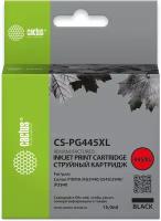 Картридж струйный Cactus CS-PG445XL PG-445XL черный