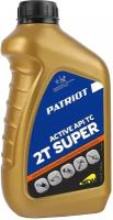 Масло моторное полусинтетическое Patriot Super Active 2T, 0,946 л