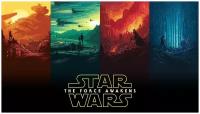 Постер / Плакат / Картина Star Wars: Звездные войны - Пробуждение силы 60х90 см в подарочном тубусе