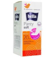 Bella Прокладки Panty Soft, 20шт, 3 упаковки