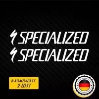 Наклейка Specialized на велосипед - 20 см