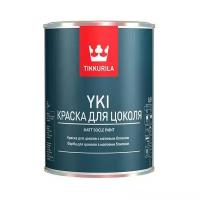 Tikkurila Yki Sokkelimaali, для цоколя матовая белый 0.9 л 1.13 кг