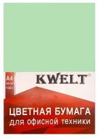 Бумага офисная цветная KWELT Intensiv А4 80 г/м 100 л, светло-зеленый