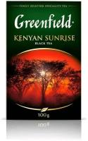 Чай черный Greenfield Kenyan Sunrise листовой, 100 г